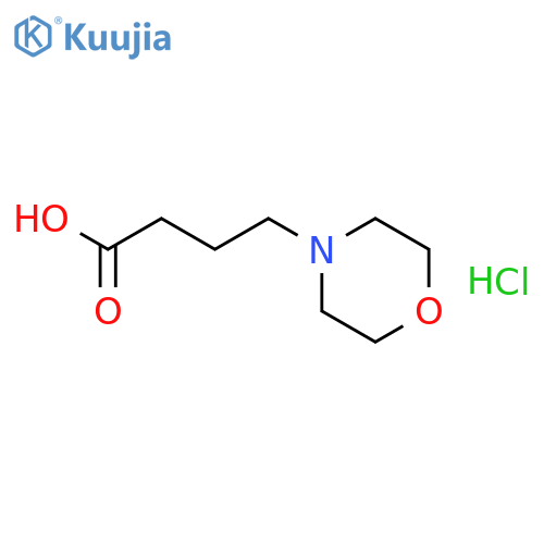 4-(morpholin-4-yl)butanoic acid structure