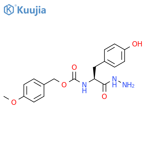 L-Tyrosine, N-[[(4-methoxyphenyl)methoxy]carbonyl]-, hydrazide structure