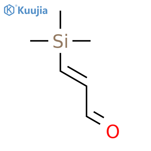 2-Propenal, 3-(trimethylsilyl)- structure