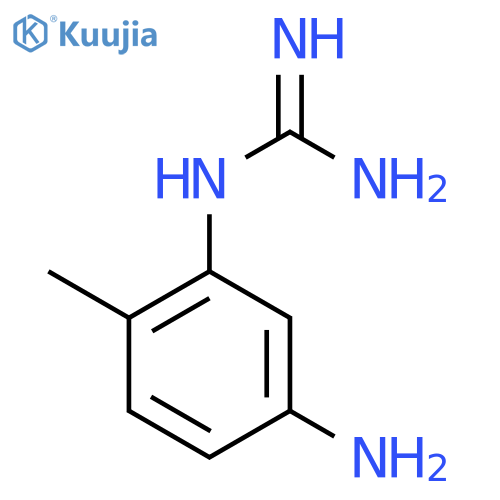 N-(2-Methyl-5-aminophenyl)guanidine structure