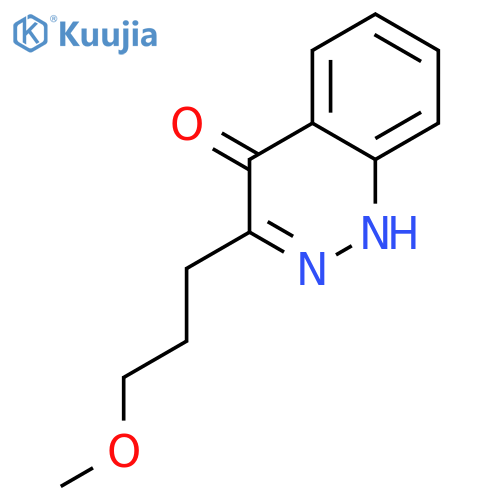 3-(3-methoxypropyl)-4(1H)-Cinnolinone structure