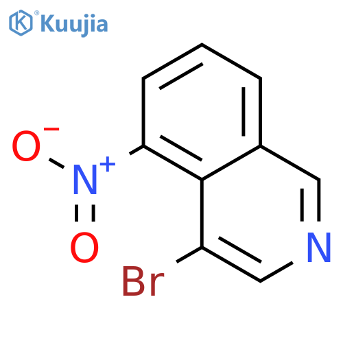 4-Bromo-5-nitroisoquinoline structure