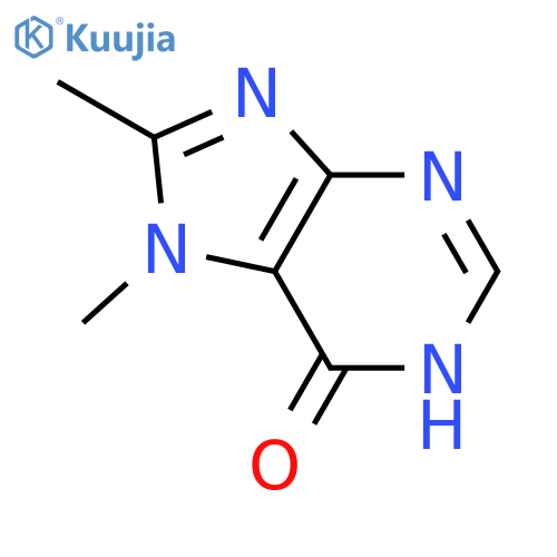 7,8-dimethyl-1H-purin-6-one structure