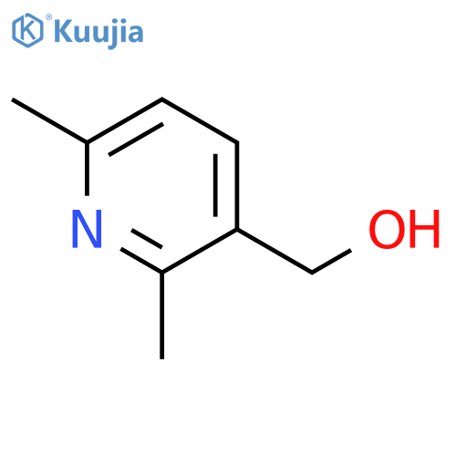 (2,6-Dimethylpyridin-3-yl)methanol structure