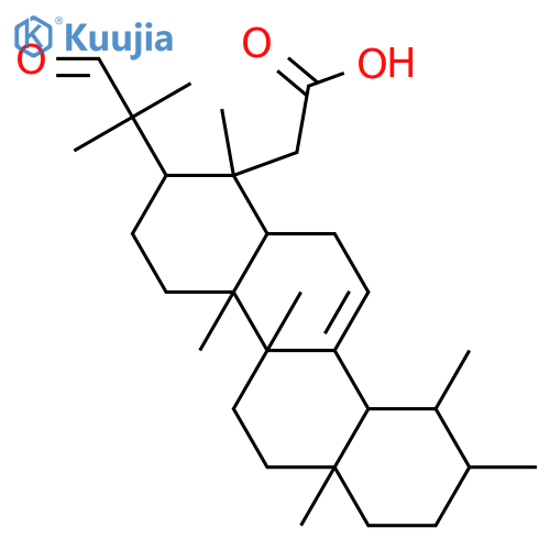 3-Oxo-2,3-seco-12-ursen-2-oic acid structure