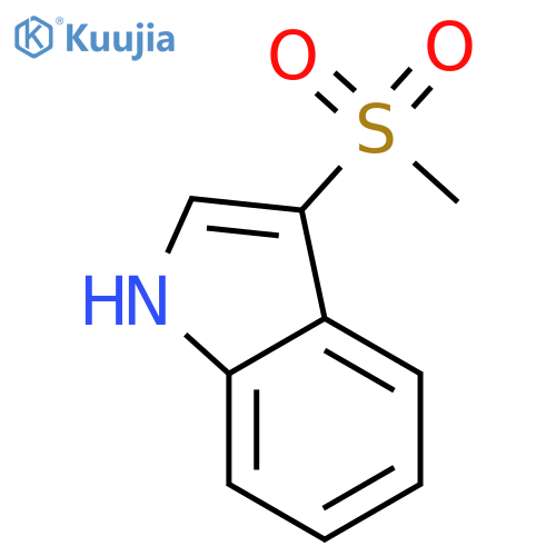 3-methanesulfonyl-1H-indole structure