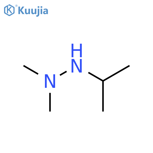 Hydrazine,1,1-dimethyl-2-(1-methylethyl)- structure
