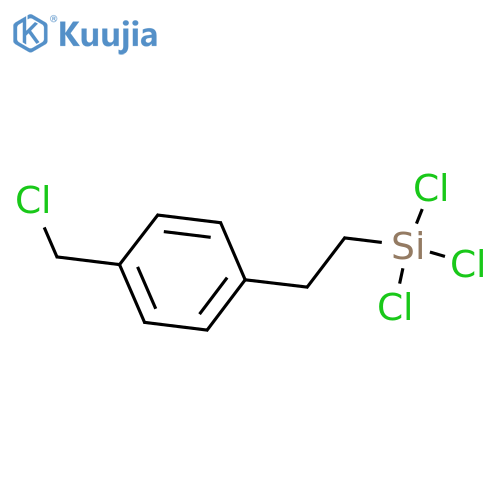 Benzene,(chloromethyl)[2-(trichlorosilyl)ethyl]- structure