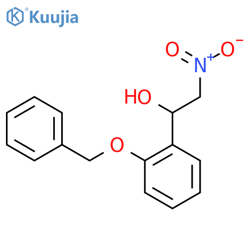 alpha-(Nitromethyl)-2-(benzyloxy)benzenemethanol structure