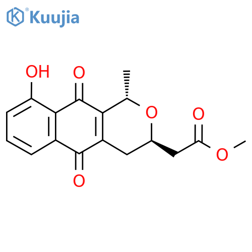 Nanaomycin alphaA structure