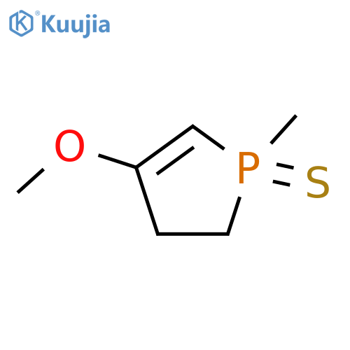 4-methoxy-1-methyl-2,3-dihydro-1H-phosphole 1-sulfide structure