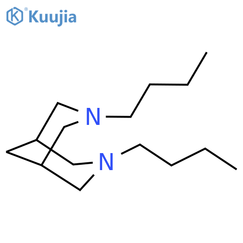 3,7-Diazabicyclo[3.3.1]nonane, 3,7-dibutyl- structure