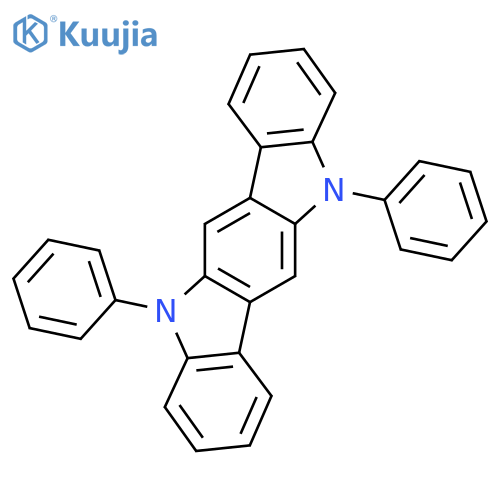 5,11-Diphenylindolo[3,2-b]carbazole structure