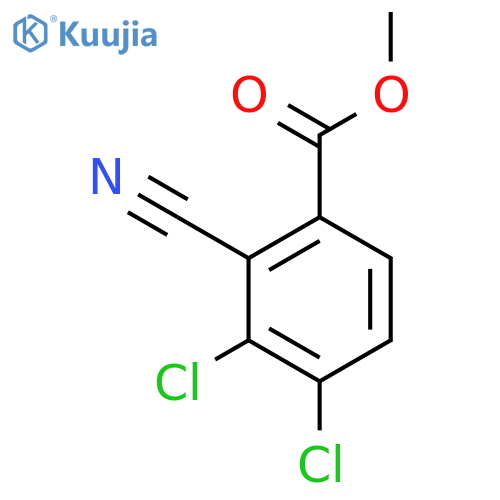 Methyl 2-cyano-3,4-dichlorobenzoate structure
