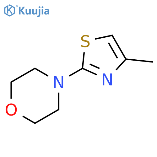 4-(4-methyl-1,3-thiazol-2-yl)morpholine structure