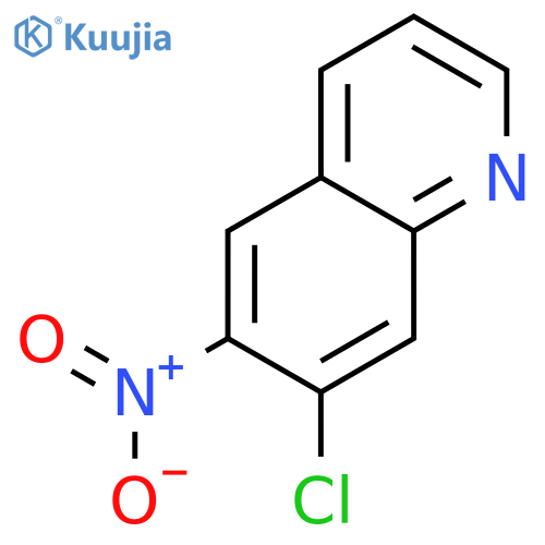 7-Chloro-6-nitroquinoline structure