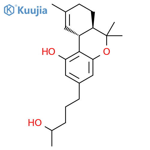 6H-Dibenzo[b,d]pyran-3-butanol,6a,7,8,10a-tetrahydro-1-hydroxy-a,6,6,9-tetramethyl- structure