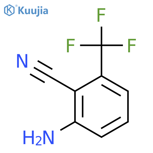 2-Amino-6-(trifluoromethyl)benzonitrile structure