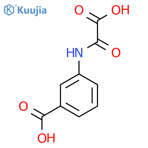 3-(Carboxycarbonyl)aminobenzoic acid structure