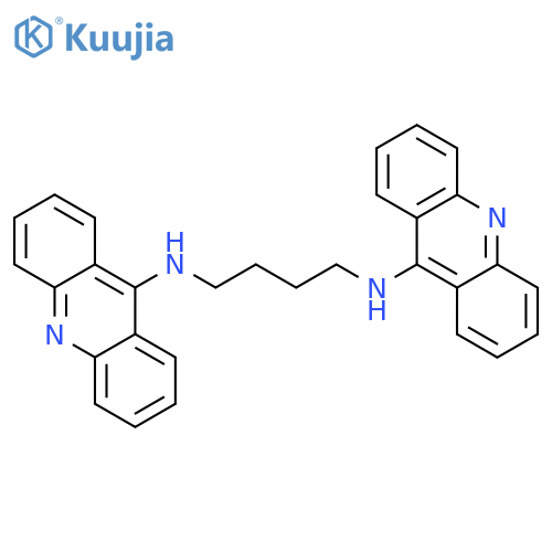 N,N''-di(acridin-9-yl)butane-1,4-diamine structure