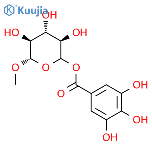 Glucogallin structure