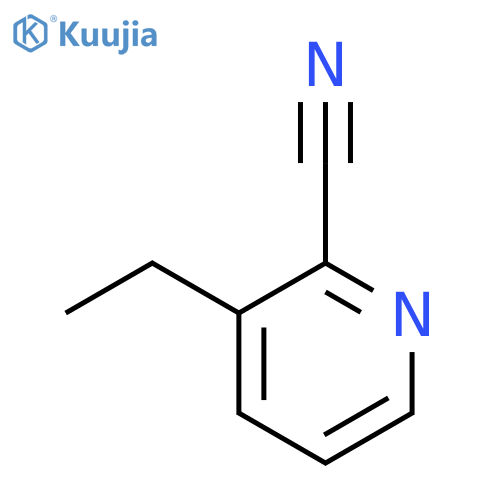 3-Ethylpicolinonitrile structure