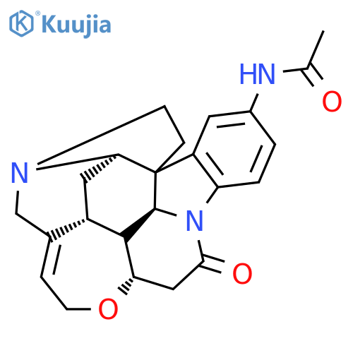N-(10-oxostrychnidin-2-yl)acetamide structure