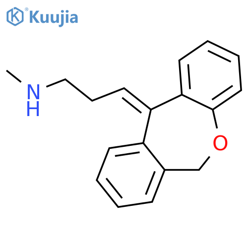 methyl(3-{9-oxatricyclo9.4.0.0,3,8pentadeca-1(15),3,5,7,11,13-hexaen-2-ylidene}propyl)amine structure