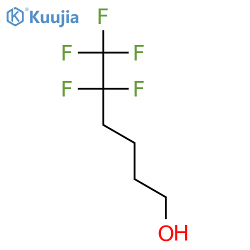 5,5,6,6,6-Pentafluorohexan-1-ol structure