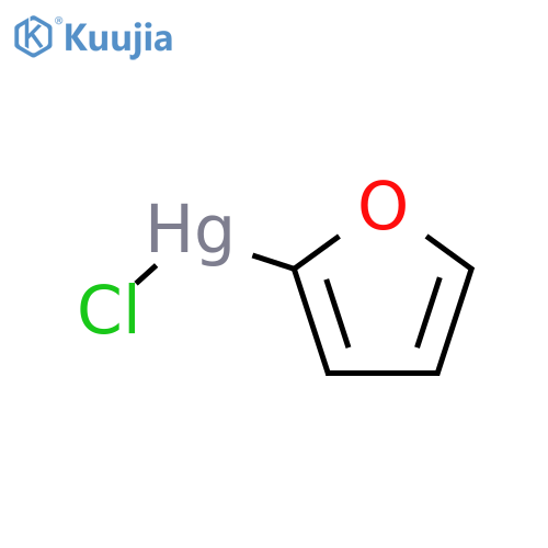 chloro(furan-2-yl)mercury structure