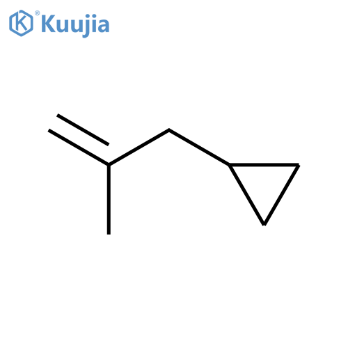(2-methylprop-2-en-1-yl)cyclopropane structure