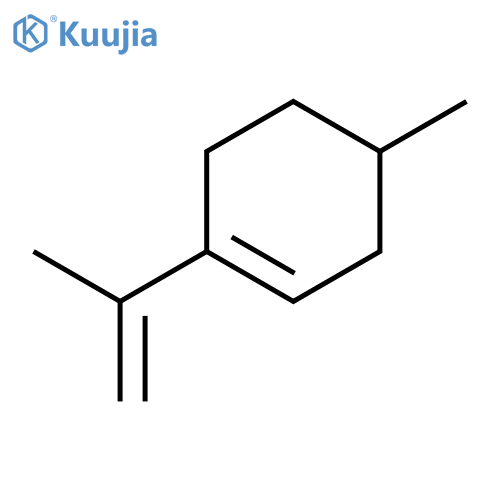 Cyclohexene, 4-methyl-1-(1-methylethenyl)- structure