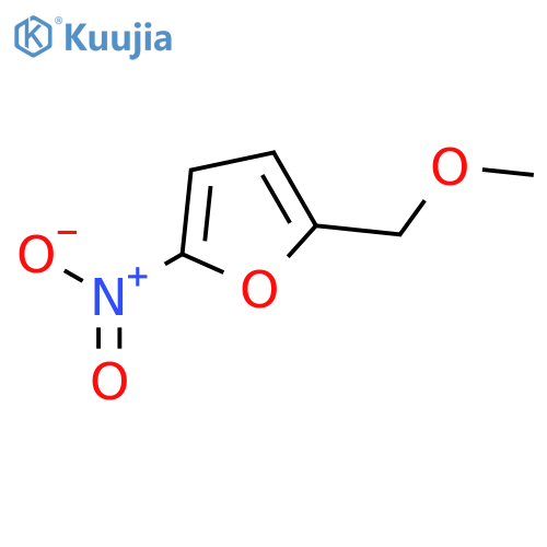 Furan,2-(methoxymethyl)-5-nitro- structure