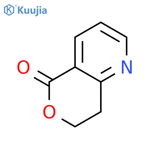 5H-Pyrano[4,3-b]pyridin-5-one, 7,8-dihydro- structure