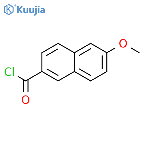 6-Methoxy-2-naphthoyl chloride structure