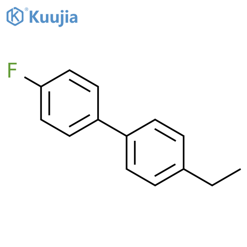 1,1'-Biphenyl, 4-ethyl-4'-fluoro- structure