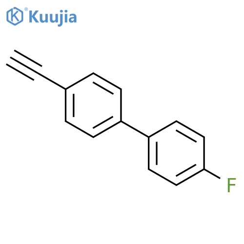 4-ethynyl-4'-fluoro-1,1'-biphenyl structure