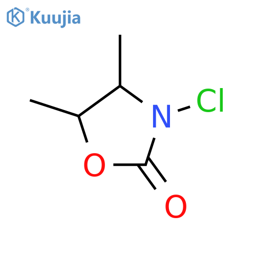 2-Oxazolidinone, 3-chloro-4,5-dimethyl- structure
