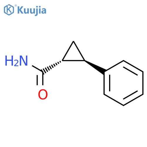 (1R,2r)-2-phenylcyclopropanecarboxamide structure