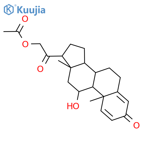1-Dehydrocorticosterone 21-Acetate structure