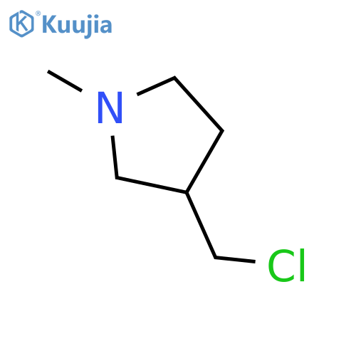 3-(Chloromethyl)-1-methylpyrrolidine structure