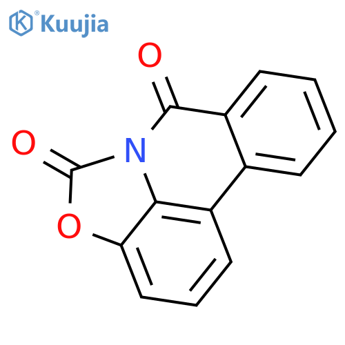 5H,7H-Oxazolo[5,4,3-de]phenanthridine-5,7-dione structure