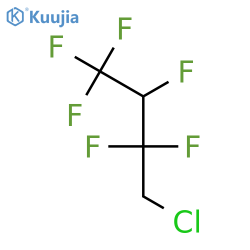 Butane, 4-chloro-1,1,1,2,3,3-hexafluoro- structure