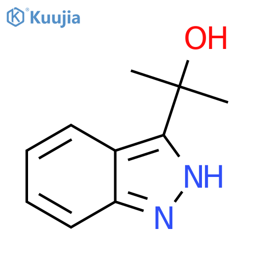 2-(1H-indazol-3-yl)propan-2-ol structure