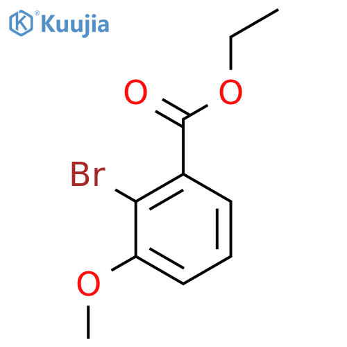 Ethyl 2-bromo-3-methoxybenzoate structure
