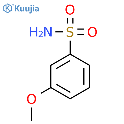 3-Methoxybenzenesulfonamide structure