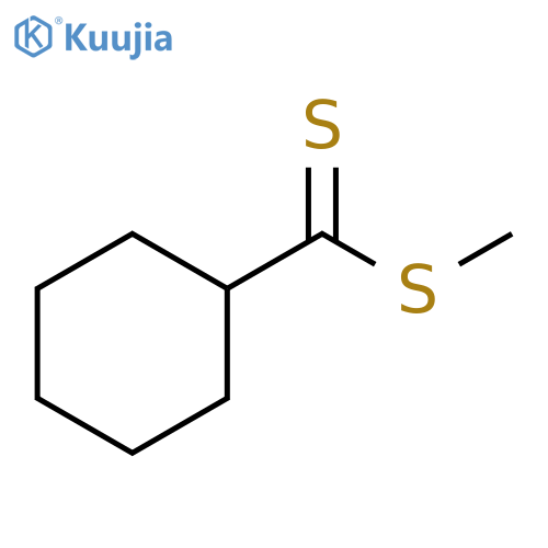 Cyclohexanecarbodithioic acid, methyl ester structure