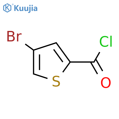 4-BROMO-2-THIOPHENECARBONYL CHLORIDE structure