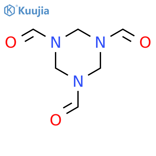 1,3,5-Triazine-1,3,5(2H,4H,6H)-tricarboxaldehyde structure