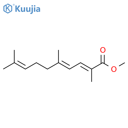 Methyl 2,5,9-Trimethyldeca-2,4,8-trienoate structure
